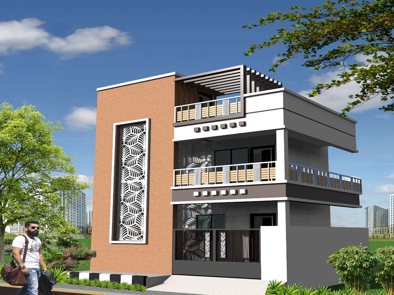 Proposal Nanganallur Elevation